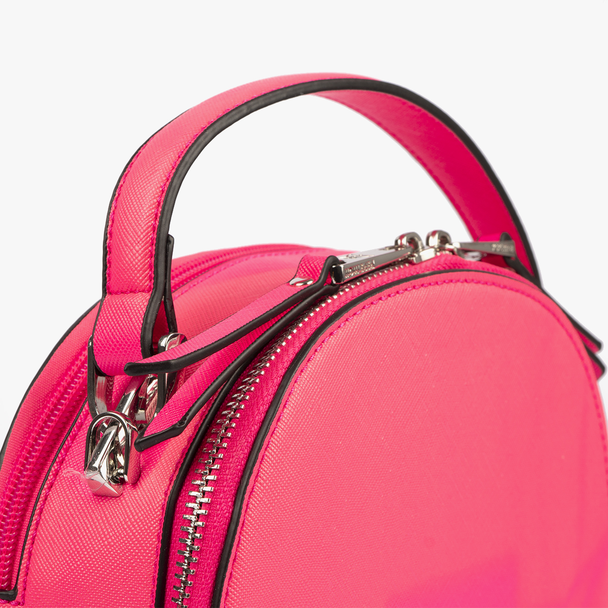 bolso de mano con tono fluorescente en color rosa 29118