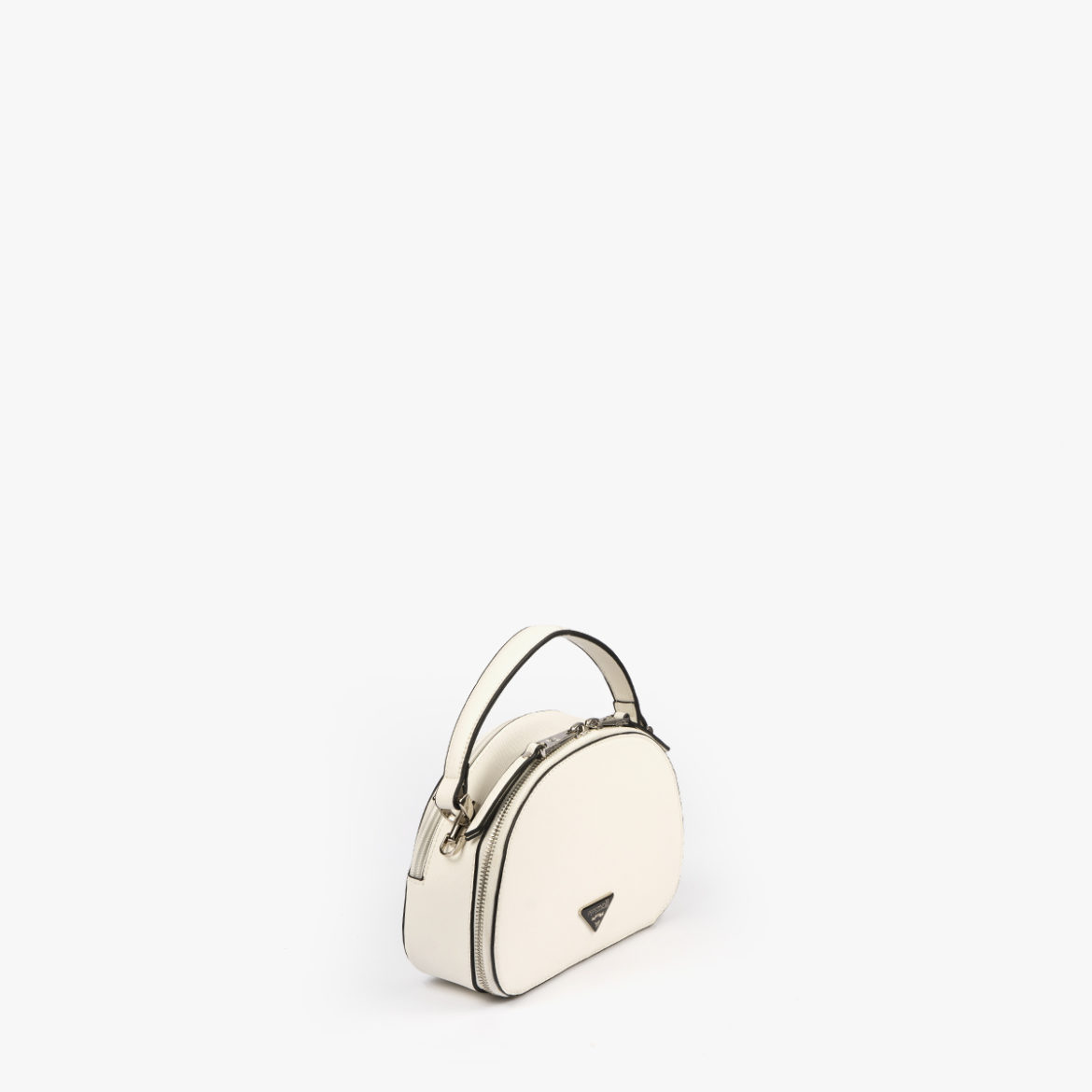bolso de mano con tono fluorescente en color blanco 29118