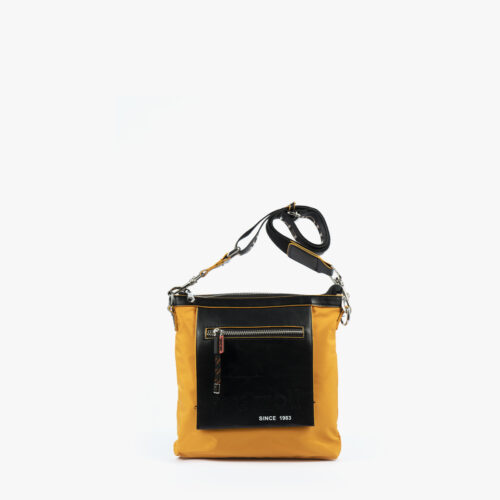 BOLSO BANDOLERA AMARILLO 16129 frontal BOLSO BANDOLERA AMARILLO 16129 frontal