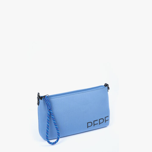 BOLSO DE MANO AZUL 46134 perfil