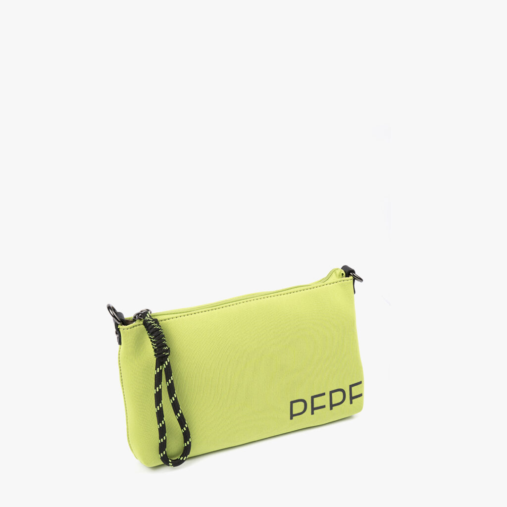 BOLSO DE MANO VERDE 46134 perfil