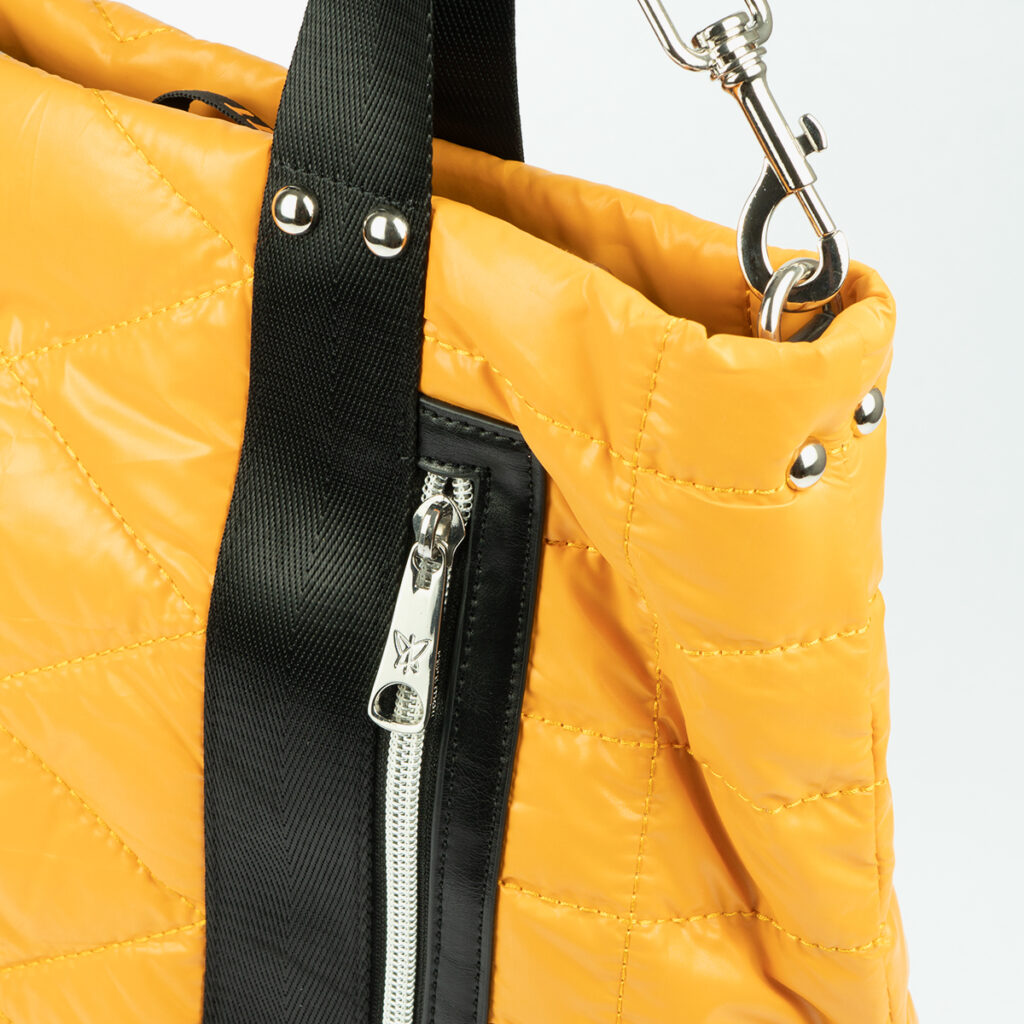 Bolso de mano ocre 22133