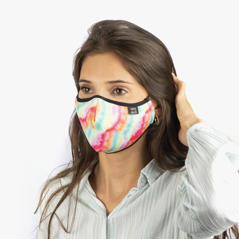 Mascarillas tie dye para adultos unisex Mascarillas tie dye para adultos unisex