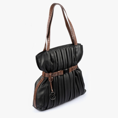 Bolso de hombro Negro 24134