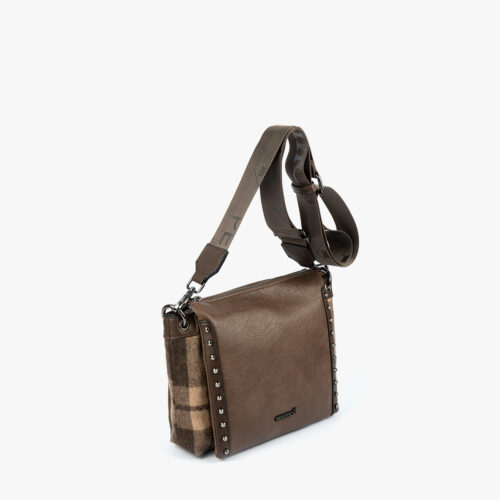 Bolso bandolera taupe 30117