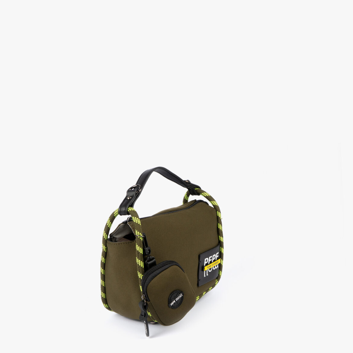 Bolso de mano neopreno verde 41132