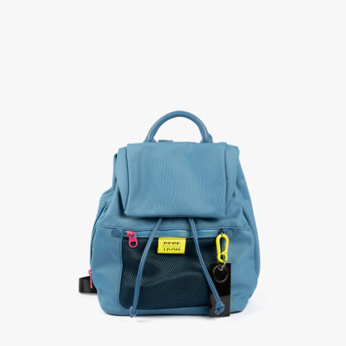 Bolso mochila azul 21141