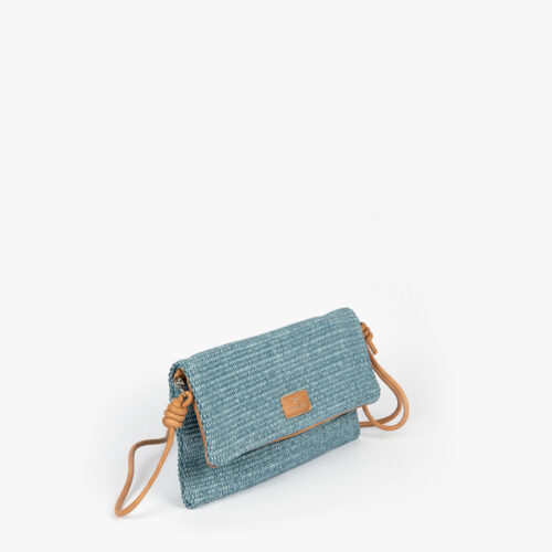 Bolso de mano azul 39012
