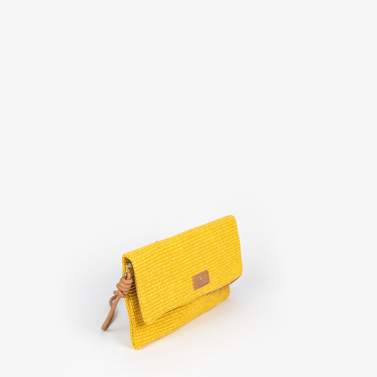 Bolso de mano amarillo 39012