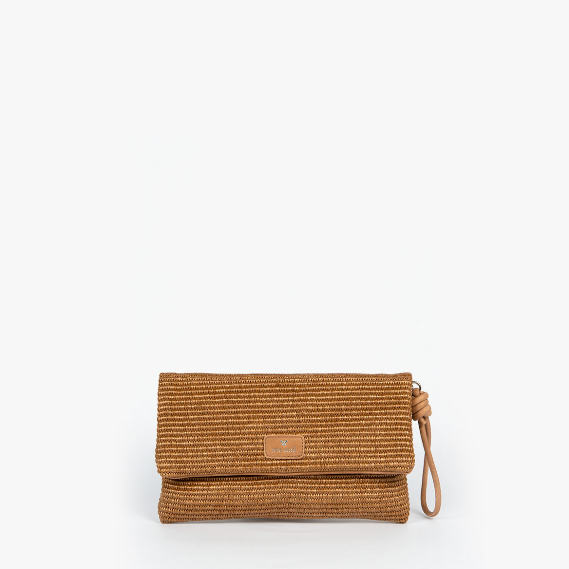 Bolso de mano marrón 39012
