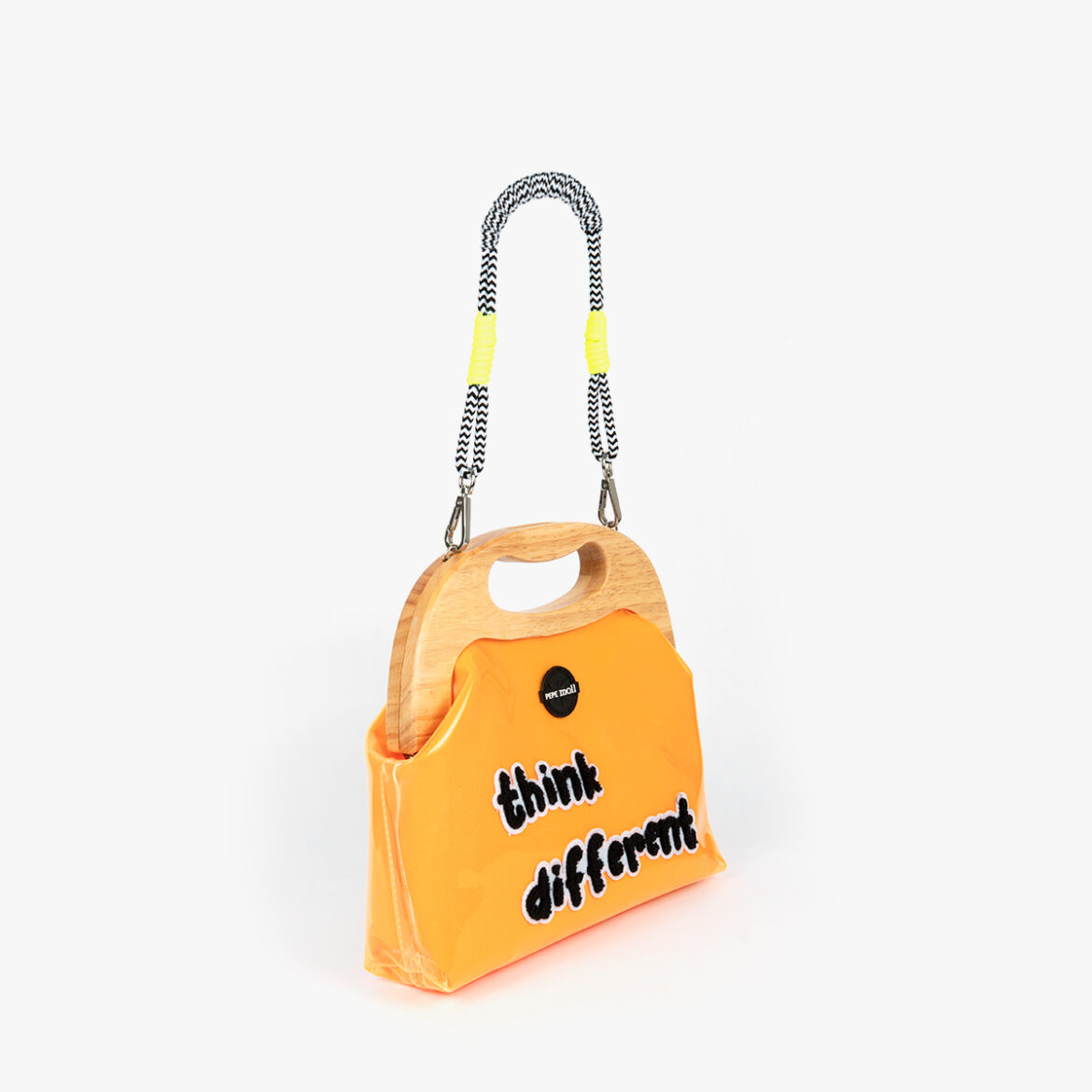 Bolso de mano naranja 36155