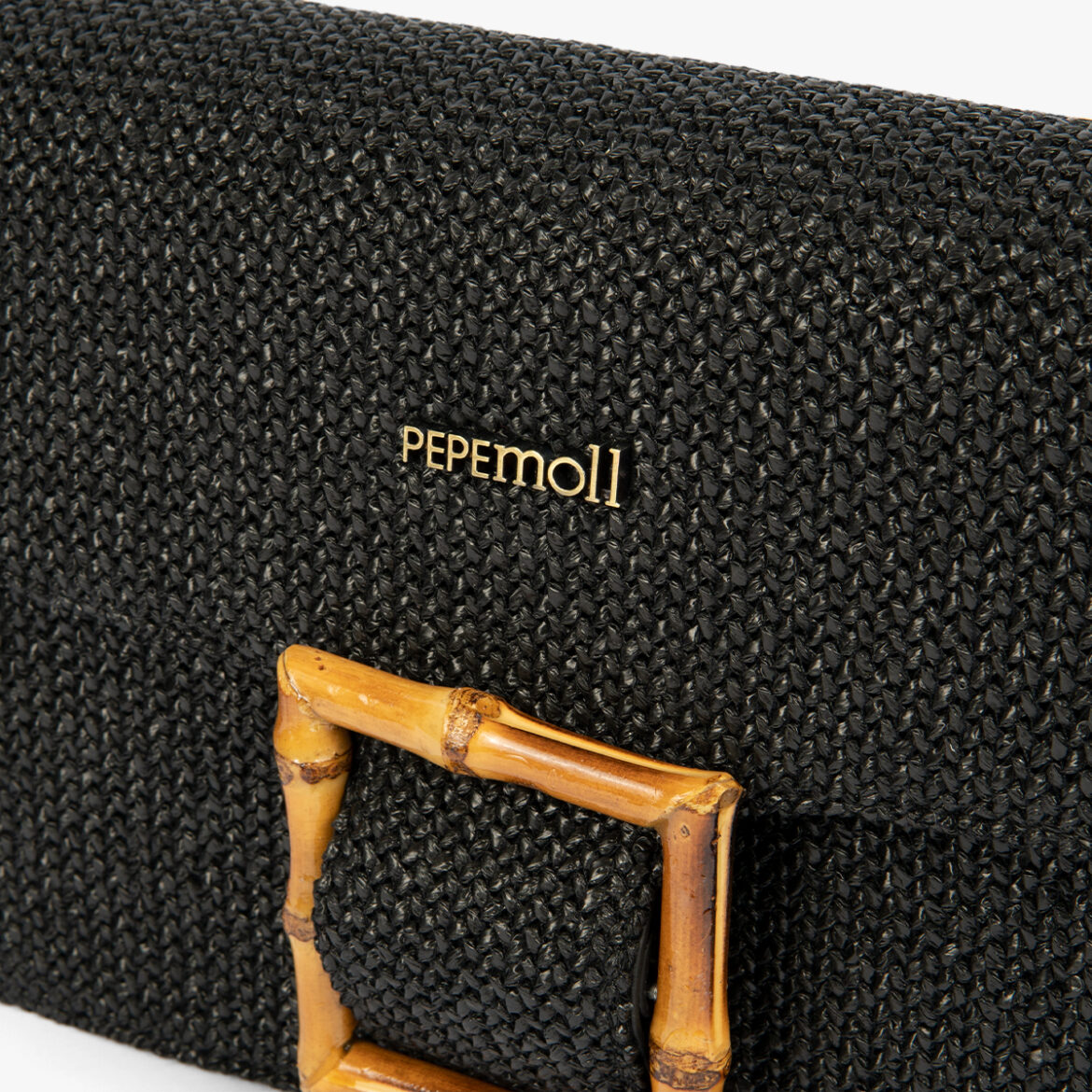 Bolso de mano negro 39016