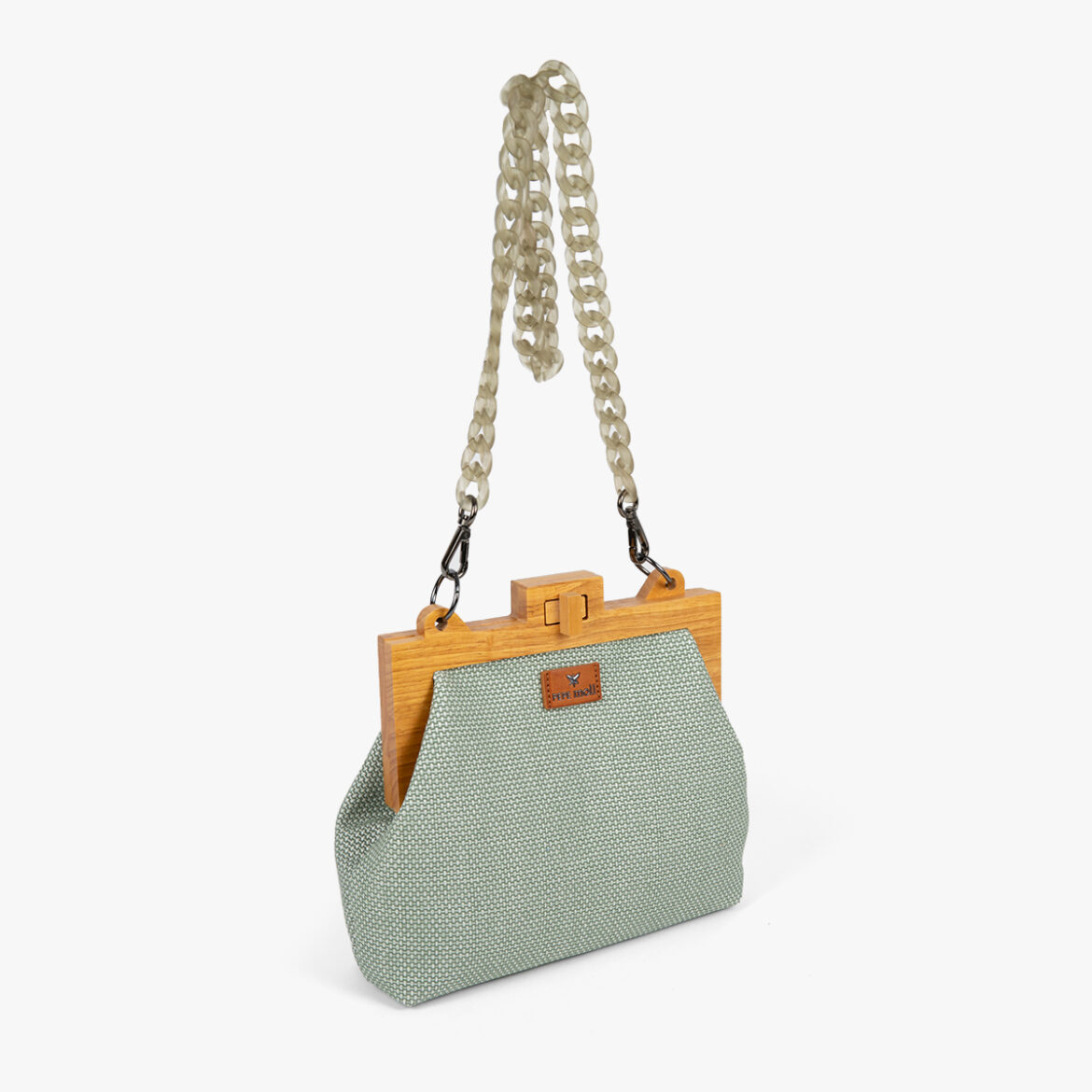 Bolso bandolera verde 36157