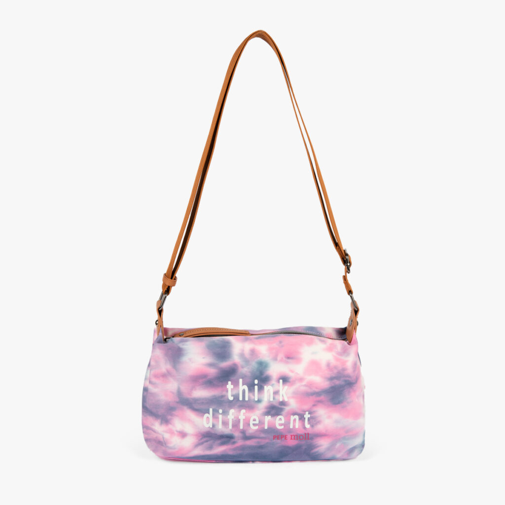 Bolso bandolera tie dye rosa 45124
