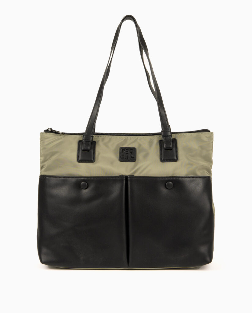 Bolso de hombro verde 222163