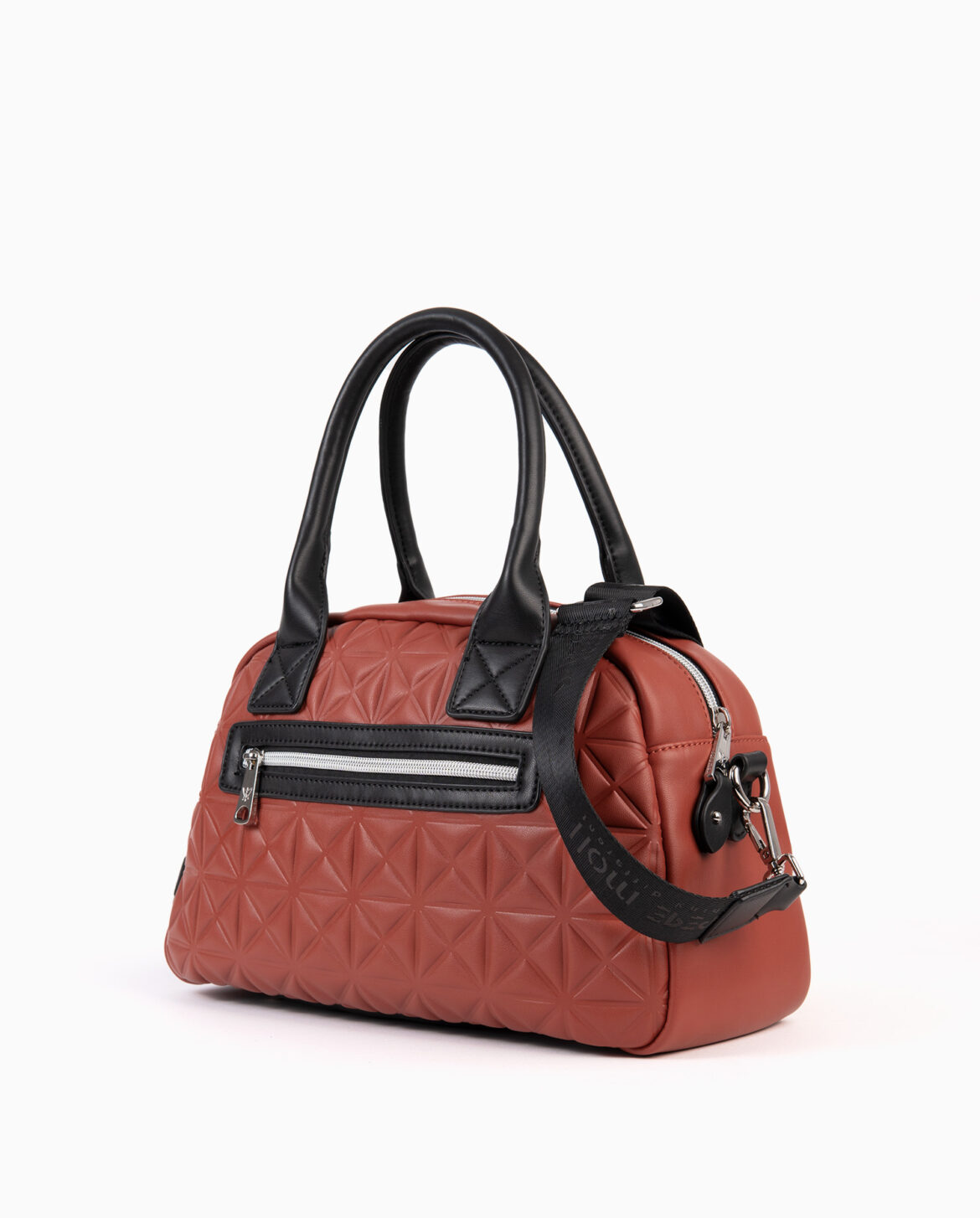 Bolso de mano teja 222330