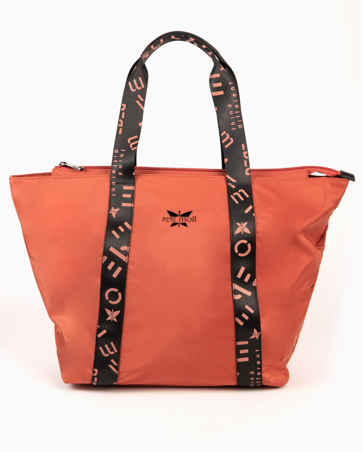Bolso de hombro teja 222390