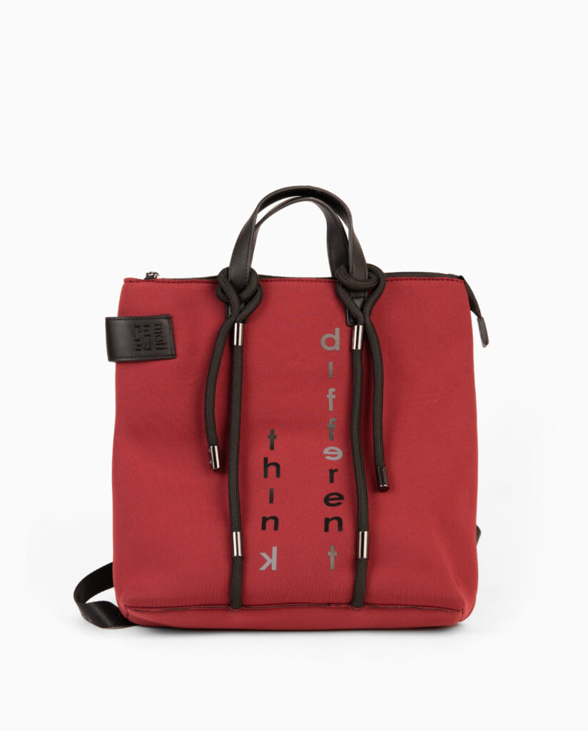 Bolso mochila rojo 222262