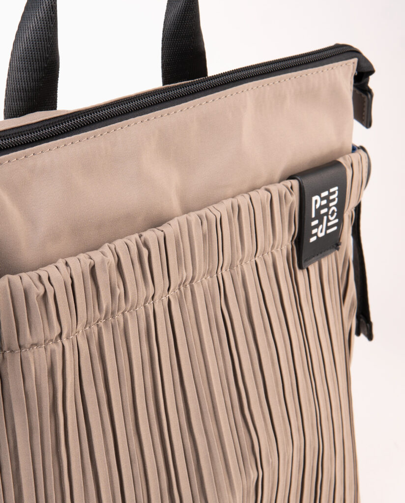 Bolso mochila crema 222351