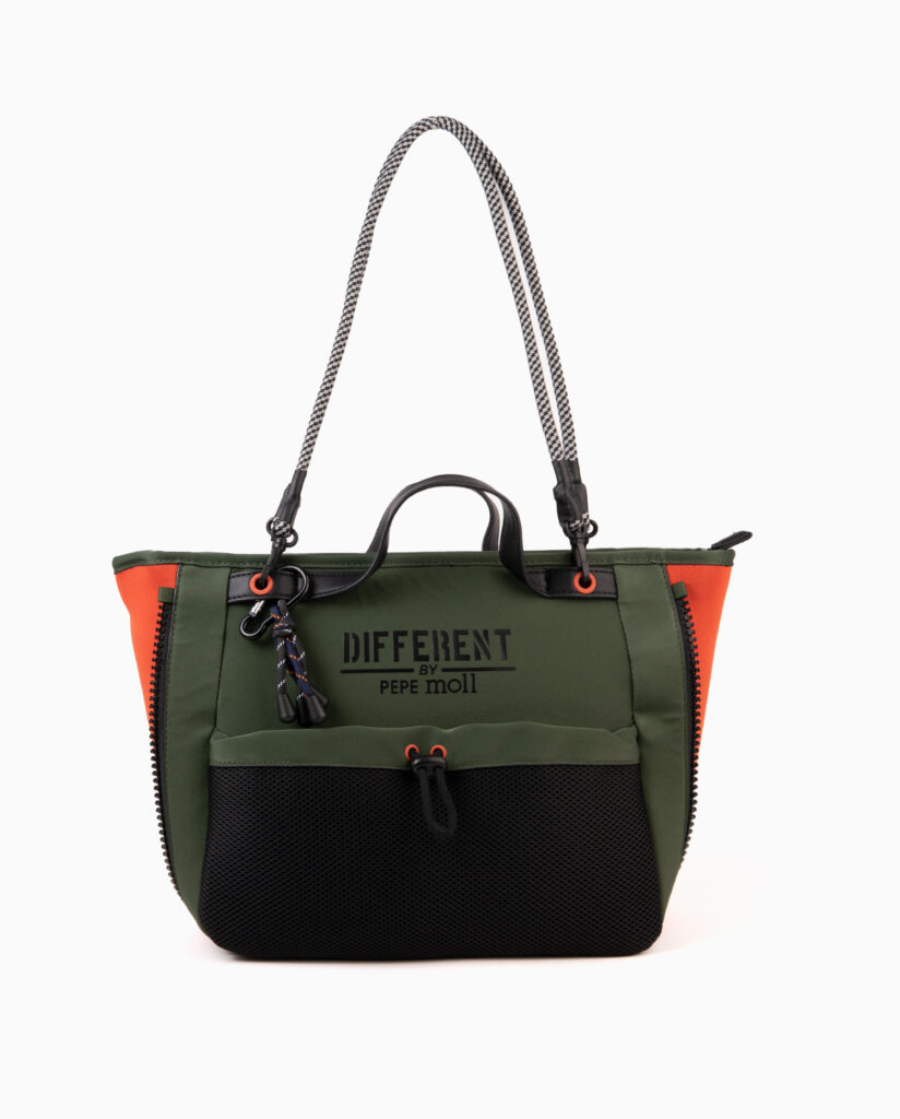 Bolso de hombro verde 222380