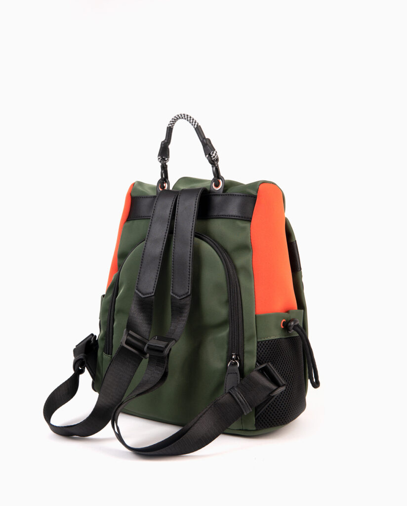 Bolso mochila verde 222381