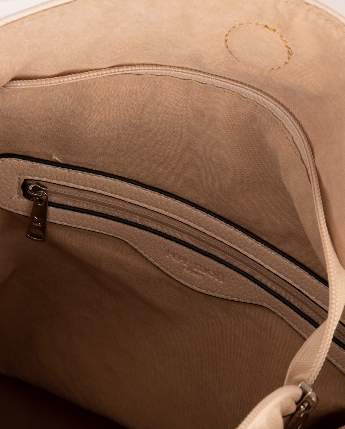 Bolso bandolera beige 231170