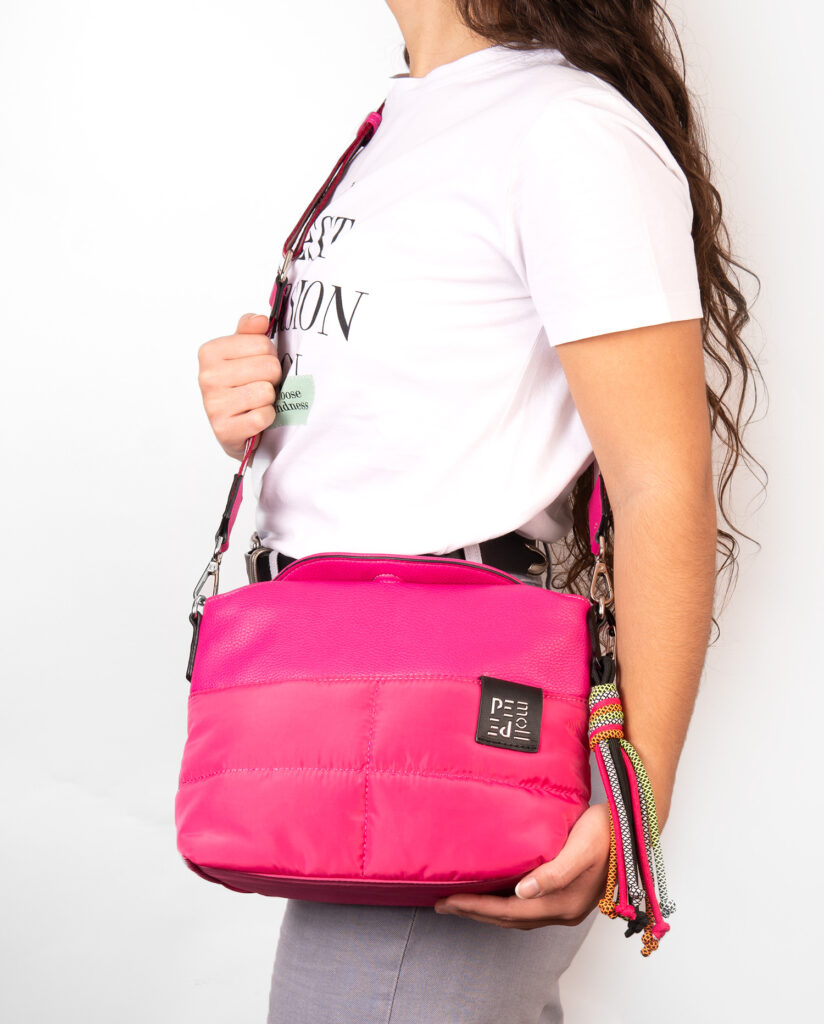 Bolso bandolera fucsia 231171