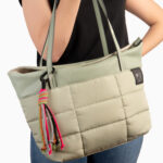 Bolso de hombro verde 231172