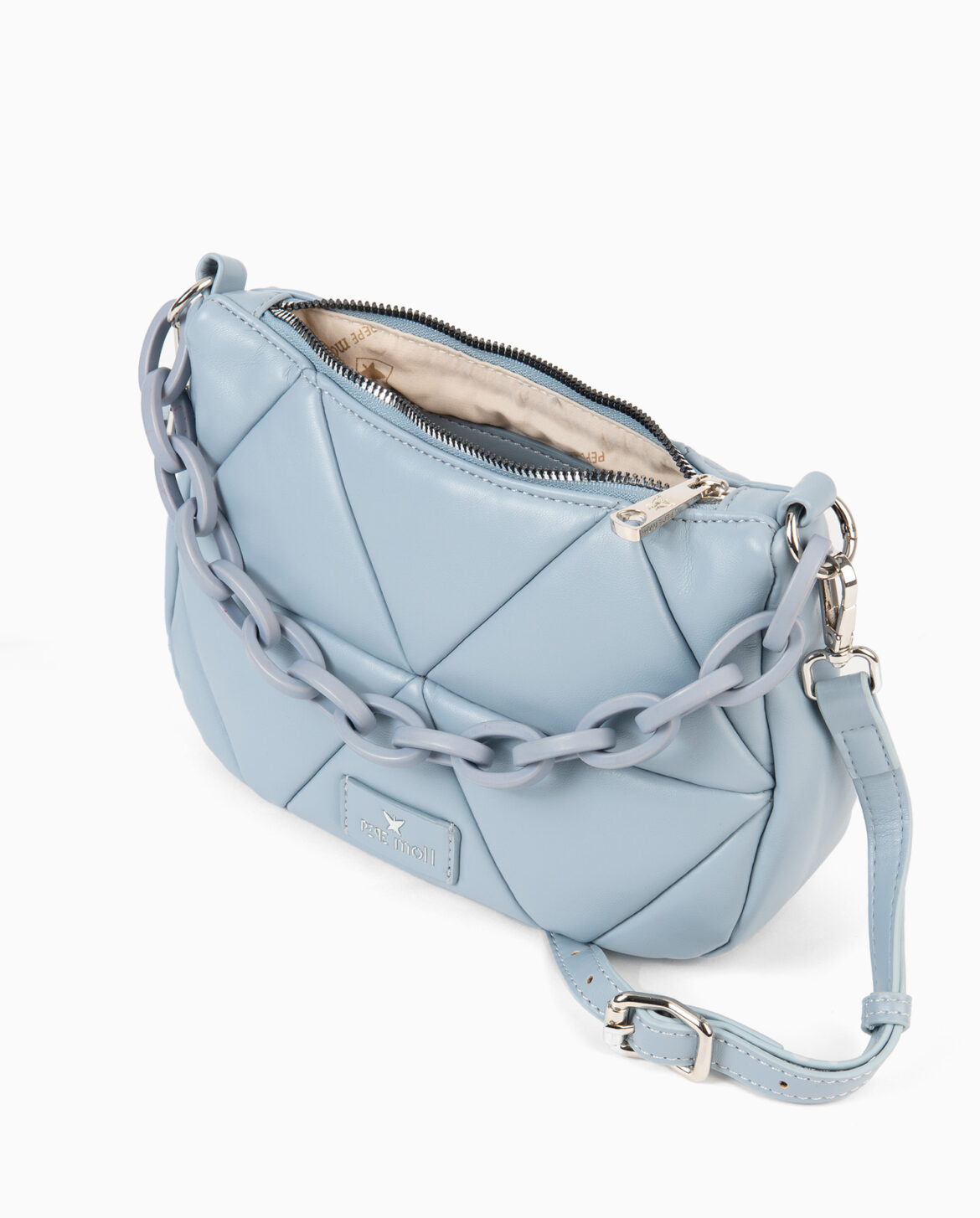 Bolso de mano azul 231243