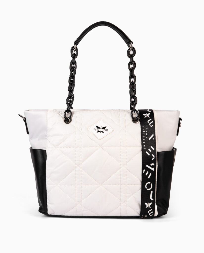 Bolso de hombro blanco 231252