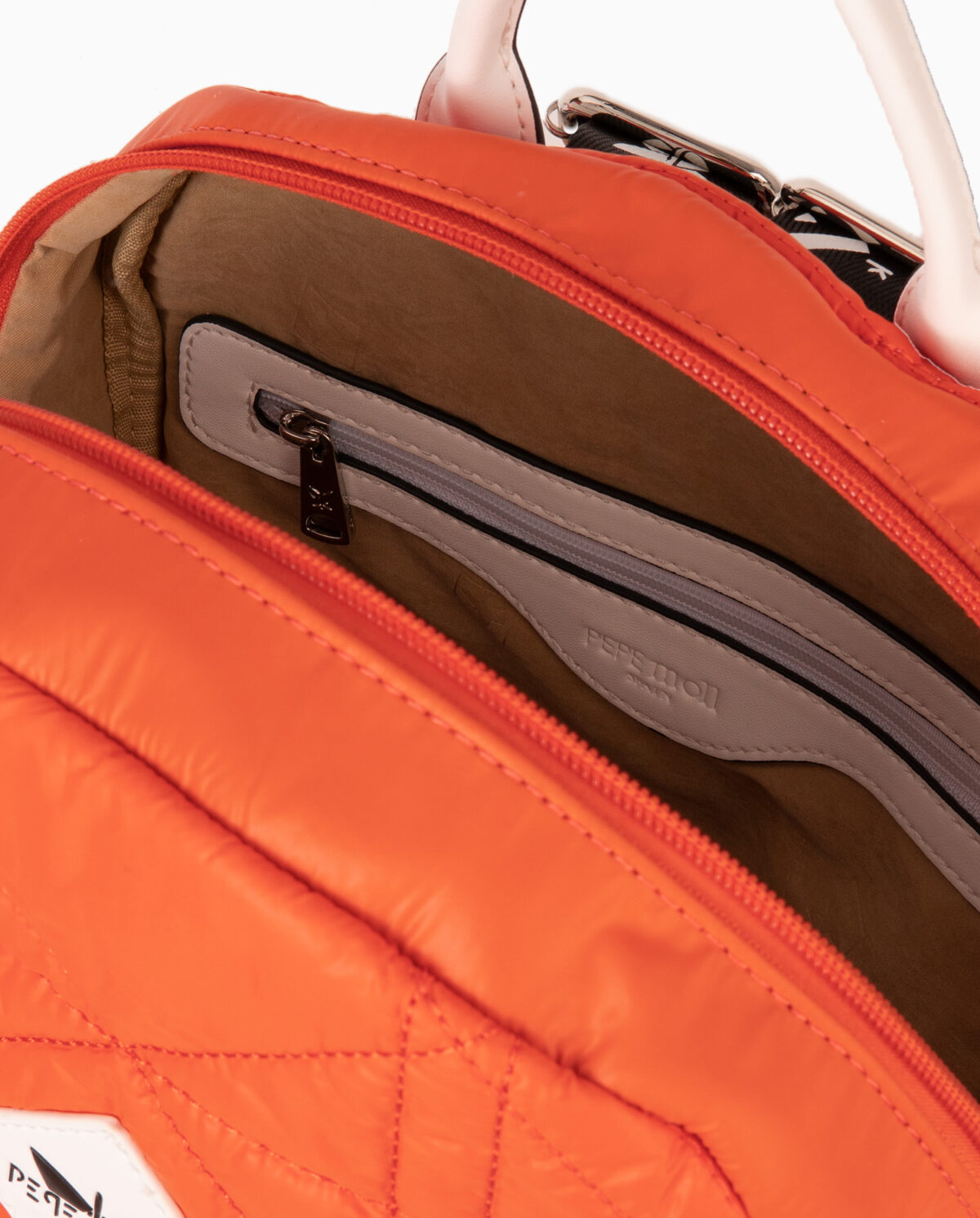 Bolso mochila naranja 231254
