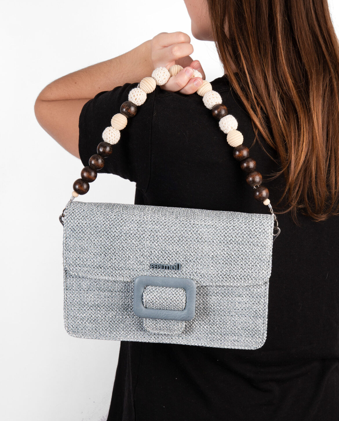 Bolso de mano azul 231390