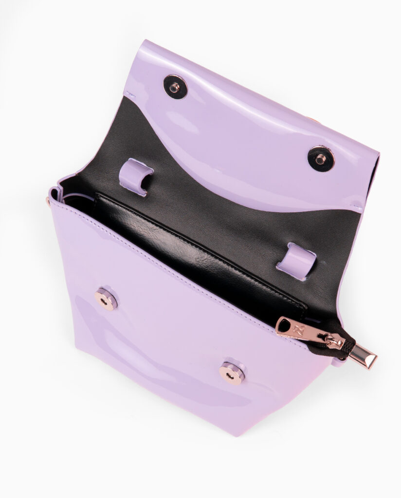 Bolso de mano lila 231399