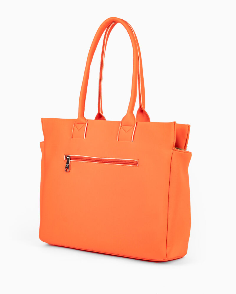 Bolso de hombro naranja 231110