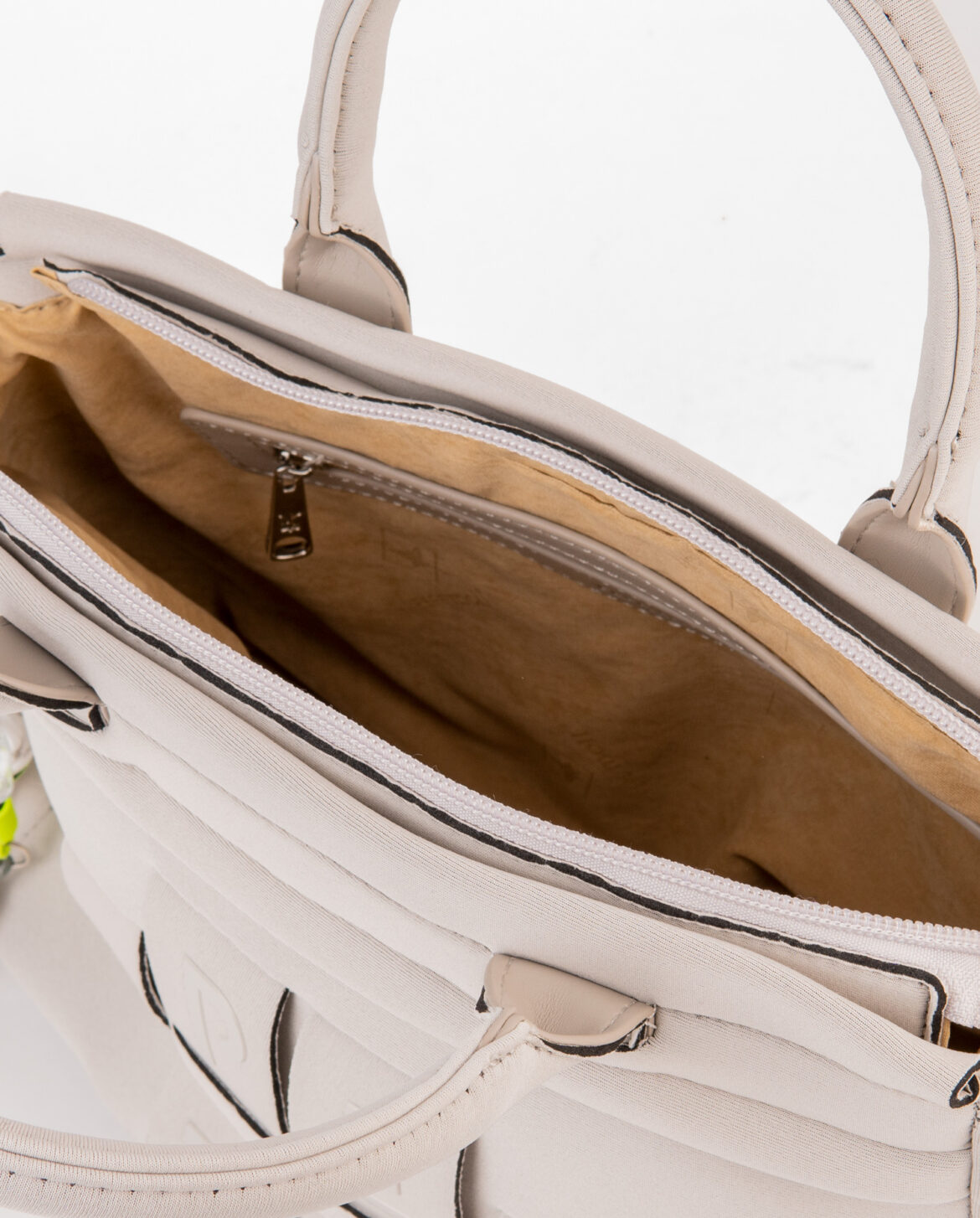Bolso de mano gris 231111