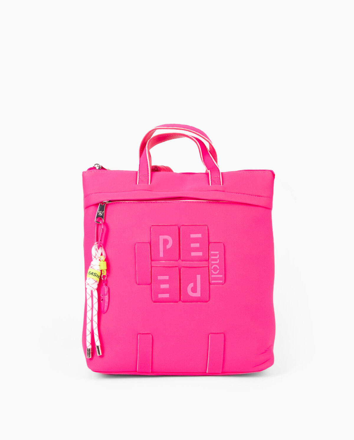 Bolso mochila fucsia 231112