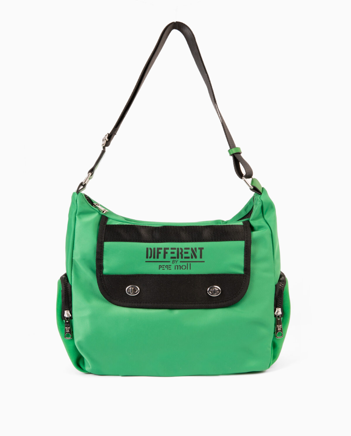 Bolso de hombro verde 231160
