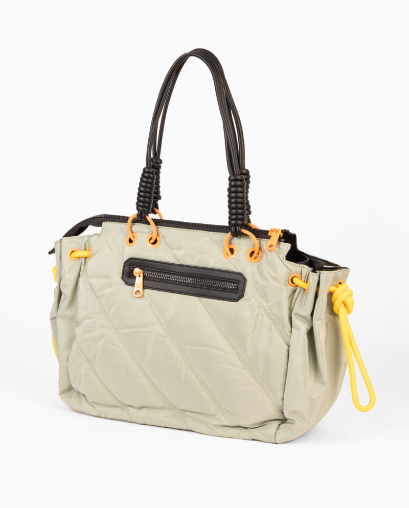 Bolso de hombro verde 231190