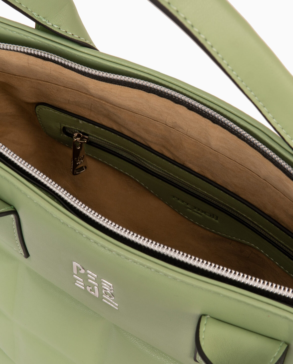Bolso de mano verde 231233