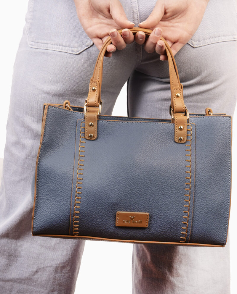 Bolso de mano azul 231260