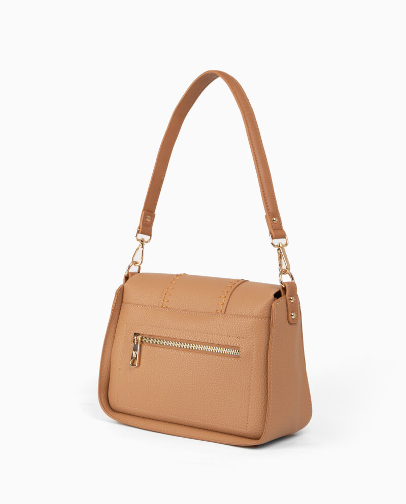 Bolso de hombro marrón 231263