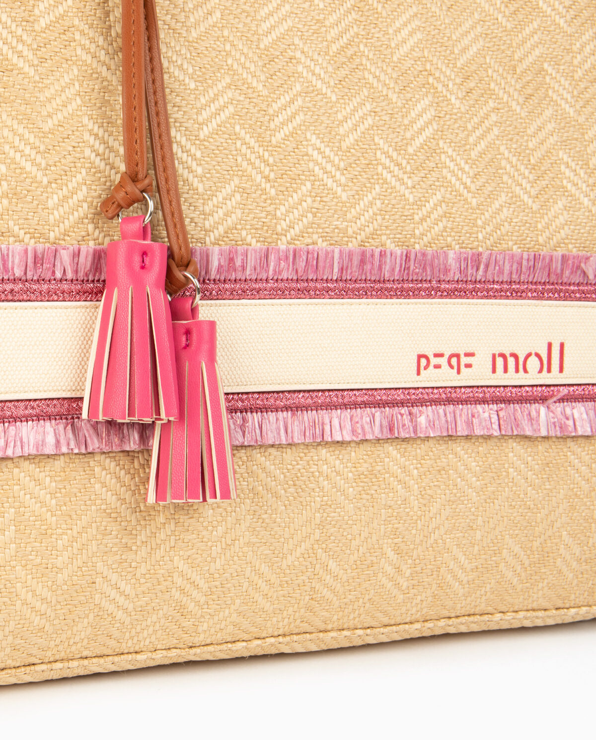 Bolso de hombro fucsia 231290
