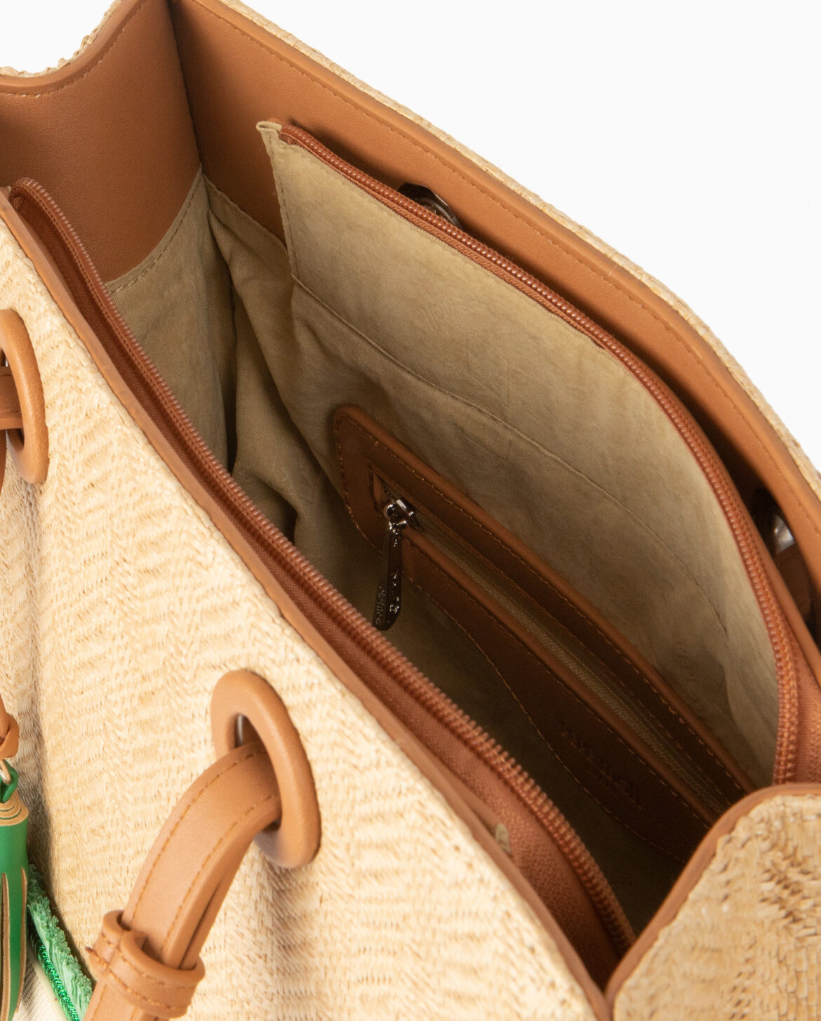 Bolso de hombro verde 231290