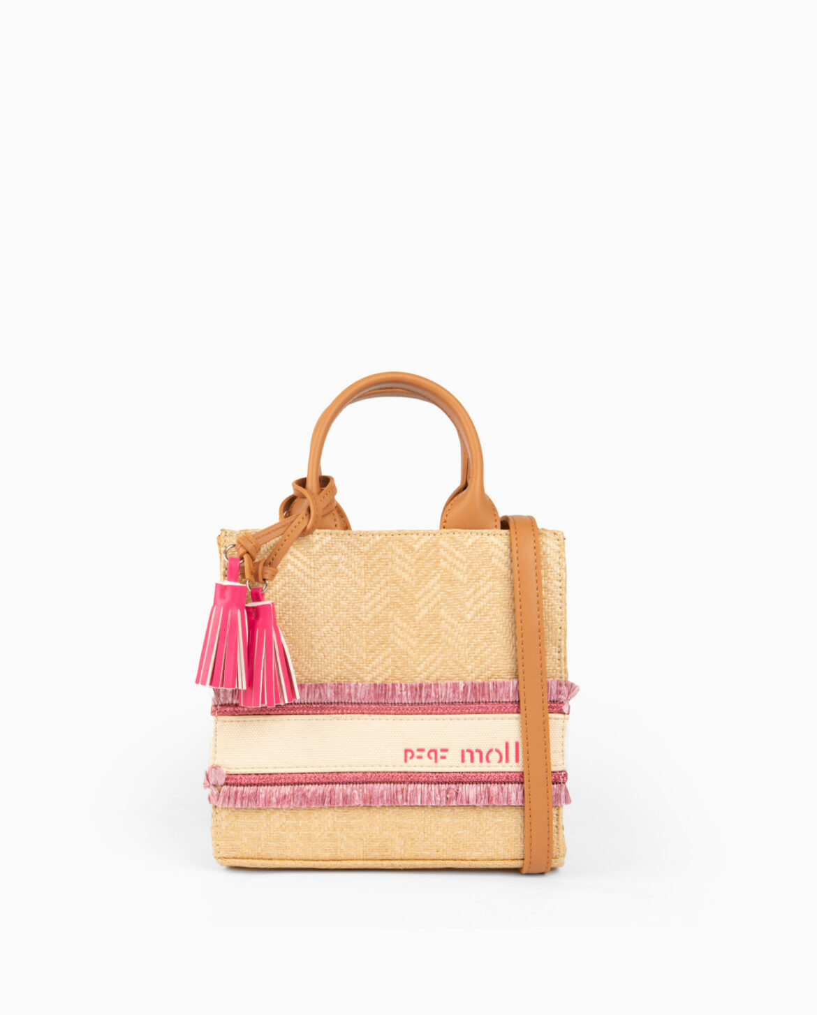 Bolso de mano fucsia 231292