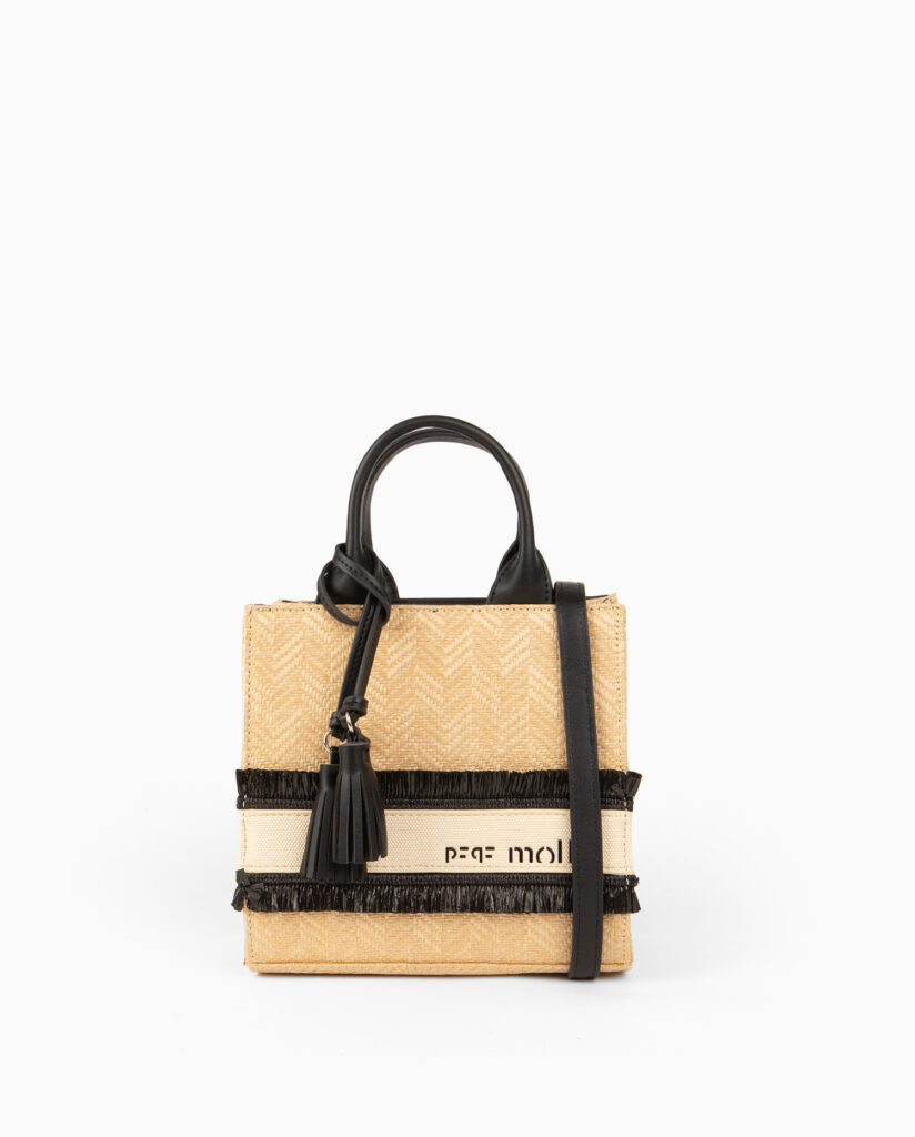 Bolso de mano negro 231292