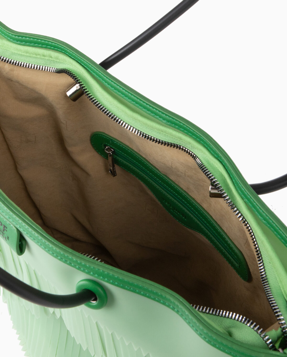 Bolso de hombro verde 231301