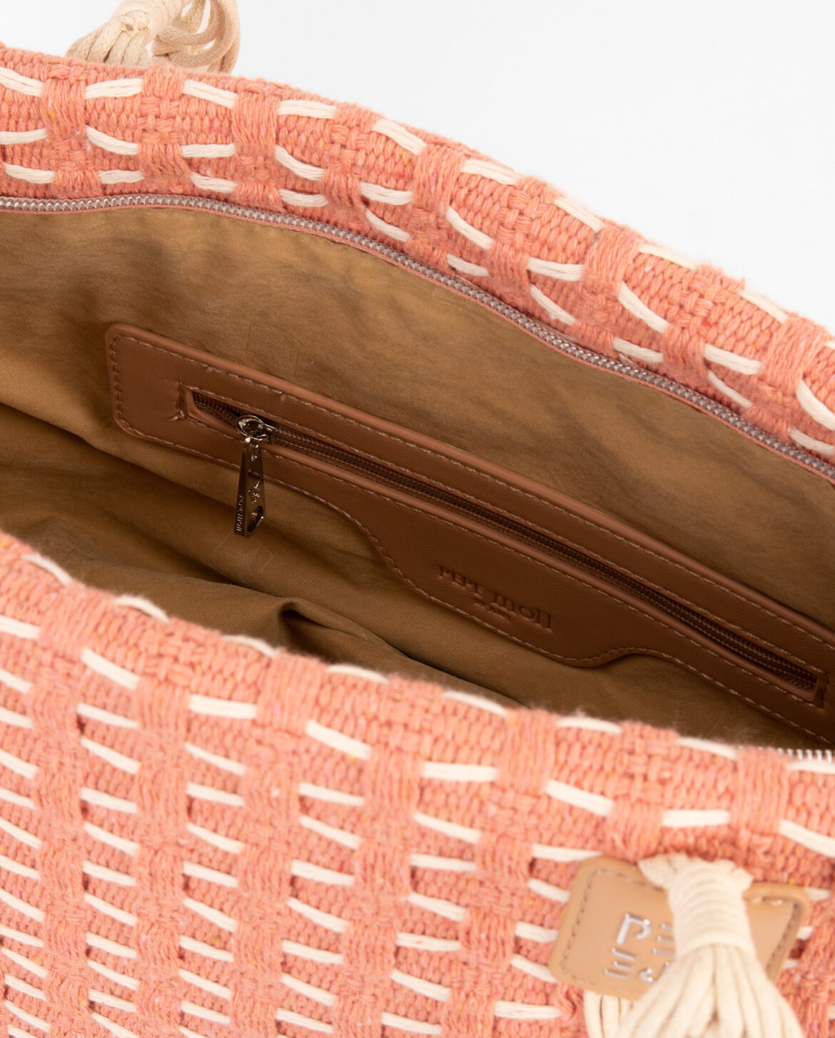 Bolso de hombro rosa 231363