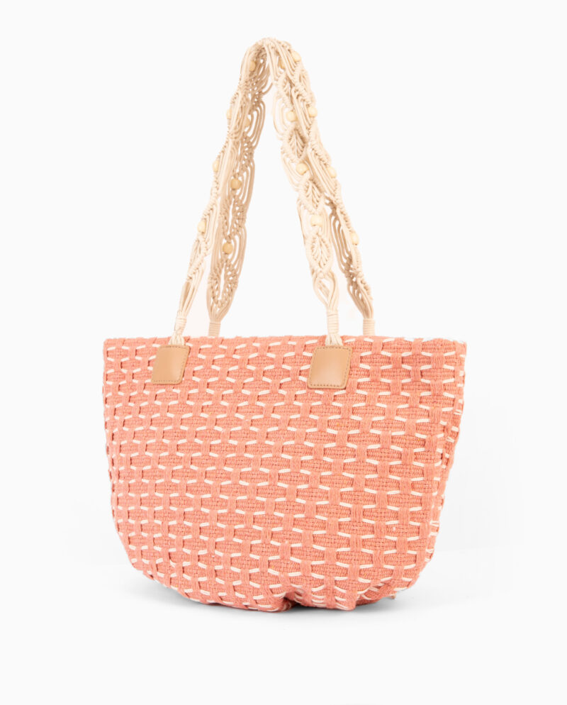 Bolso de hombro rosa 231363