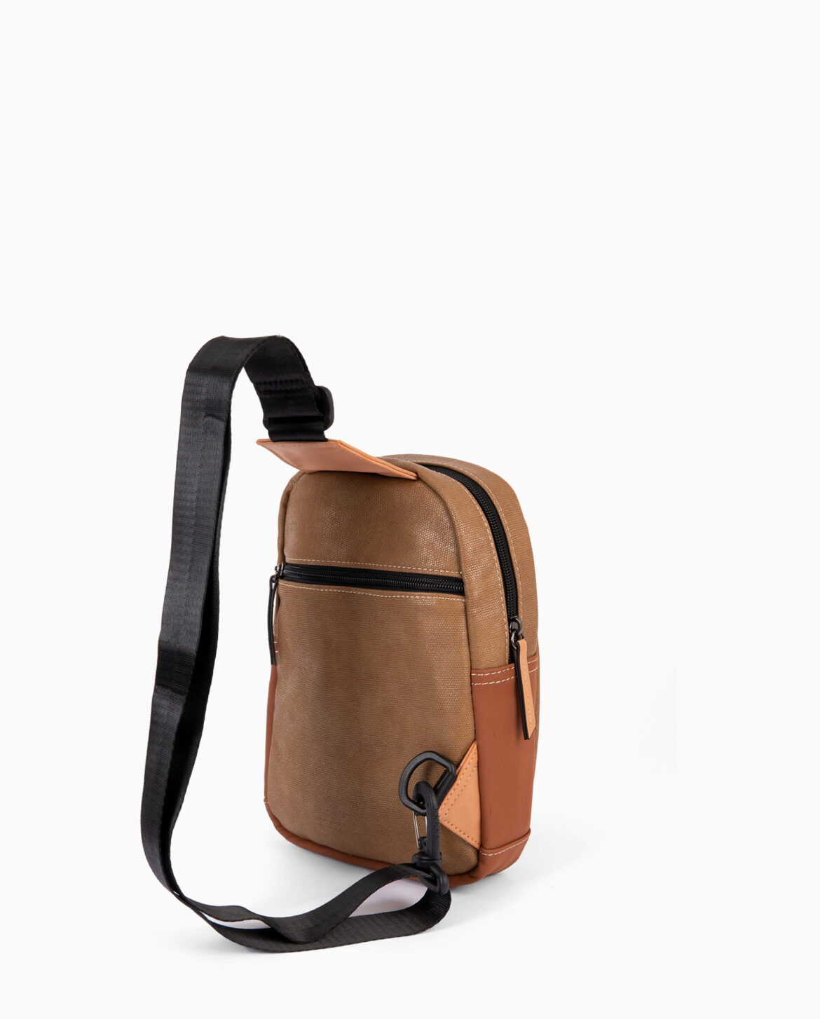Mochila bandolera marrón 231521