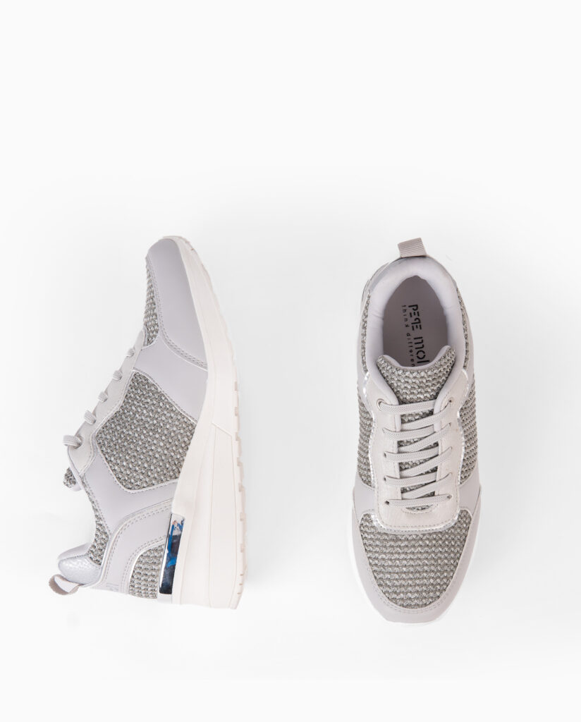 Zapatilla de mujer gris 231801